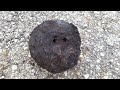 Bowling Ball After Fire