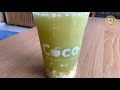 Cafe Vlog Coconut Water + Sugarcane Juice CocoCane Making in Singapore