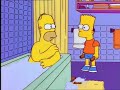 Bart hits Homer with a chair (Original)