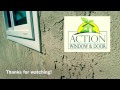 Action window and door