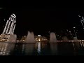 Burj Khalifa Fountain Show