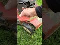 Easy fix to self-propelled, gas mower slipping