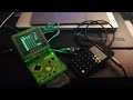 GameBoy Advance SP and Pocket Operator 32 Tonic Analog Sync Test