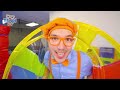 Blippi And Meekah Wheels On The Bus🚌| Blippi Music Video🎵 | Community Corner🌸| Kids Sing and Play