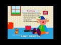 Baby Newton Spanish 2003 DVD Menu