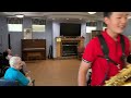 Take Me Home, Country Roads (John Denver) Alto Saxophone Performance at Retirement Home