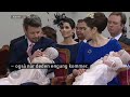 Christening of Prince Vincent & Princess Josephine