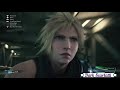 FFVII REMAKE - Last Bike Section but... Cloud uses his Nail Bat.