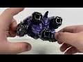 ILLOGICALLY PURPLE! Transformers KO Baiwei SPOCK aka SS  DOTM SHOCKWAVE Reviewdeo