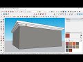 3d parapet in sketchup pro | sketchup tutorials