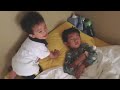 Cute Baby Wakes up Brother And Sister | Babies are so funny that make you laugh