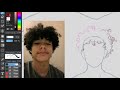 🌻[TUTORIAL] Cómo dibujar cabello corto RIZADO