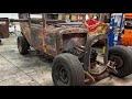 1930 Ford Model A build part 2 chopping the top