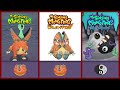 My Singing Monsters Vs Dawn Of Fire Vs The The Lost Landscapes | Redesign Comparisons - MSM