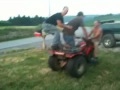 Three guys one three wheeler