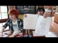 HINATA AND KAGEYAMA DRAW EACHOTHER + TEAM!!! | Haikyuu Cosplay Speed Draw CHALLENGE