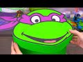 Teenage Mutant Ninja Turtles Unboxing Review | Giant Leonardo Box, Giant Michelangelo Box | ASMR