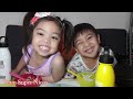 Kids Eating Rice with Sinigang | Kids Eating Filipino Dish | Team Super Nicos