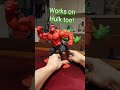 Red Hulk Neck and Torso Modification Marvel Select