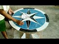 Share how to make a wonderful garden coffee table and chairs from cement #84