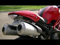 2010 ducati monster 696 stock exhaust sound red line