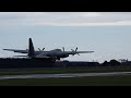 RNZAF C130H departing RNZAF BASE OHAKEA, NZ