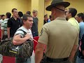 Marine Recruits Arrive at MCRD