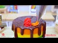 Colorful Rainbow Cake 🌈 Miniature Rainbow Cake Decorating With M&M Candy🍫|  Magic Cakes