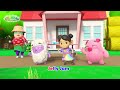 It's Cloudy Day On The Farm | Lellobee CIty Farm | Dance Party Songs 2024 🎤 Sing and Dance Along 🎶