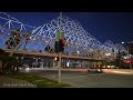 [4K] Downtown Long Beach California at Night 2022 Walking Tour & Travel Guide 🎧 Binaural City Sound