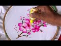 Flower shedding class-2￼ fabric painting