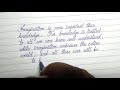 Best Beautiful Handwriting With Ball Point Pen | Best Writing Ever |