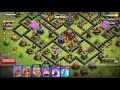 Mass Valk and clone spell raid in clash of clans