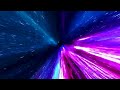 10 Hours Of Galaxy Tunnel VJ Loop For Deep Sleep - 432 Hz Healing Music Relieve Stress, Stop Anxiety