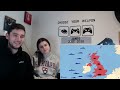 British Couple Reacts to Could US military conquer UK if it wanted to?