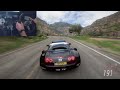 Bugatti Veyron Police Car - Forza Horizon 5 Steering Wheel Gameplay
