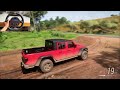 Jeep Gladiator Rubicon | OFFROAD - Forza Horizon 5 | Steering Wheel Gameplay