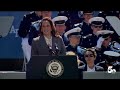 What Vice President Harris said to cadets in her commencement speech