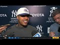 Marcus Stroman meets the media after Aug. 30 win