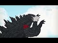Godzilla Vs Mothra Kaiju Battle Animation