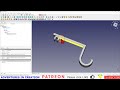 FreeCAD for beginners #48 Creating a hook from beginning to printing #freecad #cad #design #makers