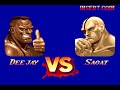 Super Street Fighter II - Dee Jay (Arcade / 1993) 4K 60FPS
