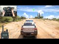 Police Chase - Forza Horizon 5 (Steering Wheel + Shifter) Gameplay