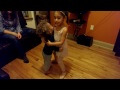 Niece & nephew dancing
