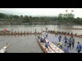 Moments of Dragon Boat Tournament Men's 100 Meter in China