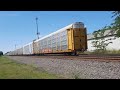 NS Autorack train at Chesterton