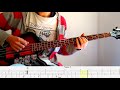Jesus Doesn't Want Me For A Sunbeam – Nirvana – Bass cover with tabs (4k)