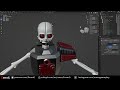 Automaton Raiders (Helldivers 2) | Blender 3D Modeling Time Lapse