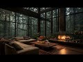 Cozy Window Rain & Thunder | Be Asleep in 3 min | Heavy Rain for Sleep, Study and Relaxation