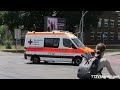 Viele Alarmfahrten Feuerwehr, Rettungsdienst & NEF in Heidelberg!